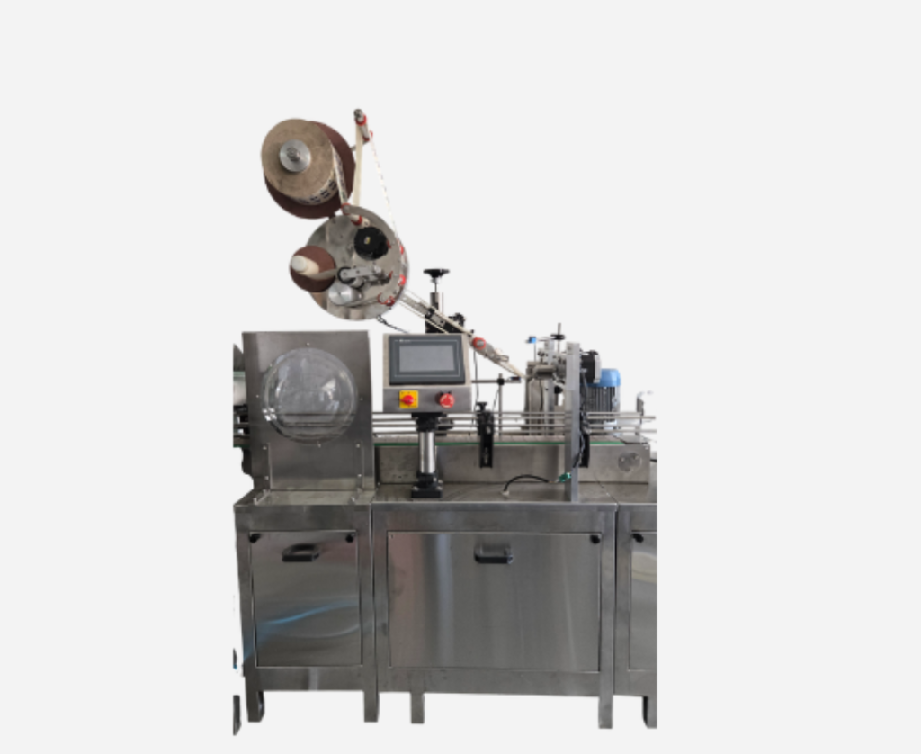 Top hologram labeling machine